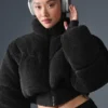 Doudoune corset Sherpa Main Act - Noir