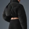 Doudoune corset Sherpa Main Act - Noir