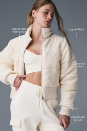 Doudoune Darling Pull – Ivoire