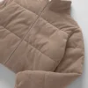 Doudoune de rêve en micro-velours côtelé - Chai Latte