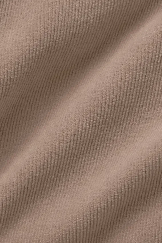 Doudoune de rêve en micro-velours côtelé - Chai Latte
