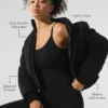 Doudoune-pull Darling - Noir