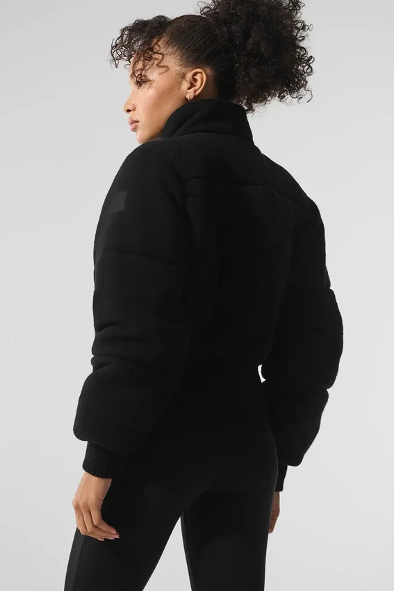 Doudoune-pull Darling - Noir