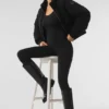 Doudoune-pull Darling - Noir