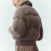 Doudoune-pull Northstar en cachemire - Alpine Cocoa Heather