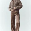 Doudoune-pull Northstar en cachemire - Alpine Cocoa Heather