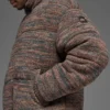 Doudoune-pull Stage - Marron multicolore