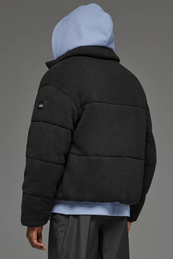 Doudoune-pull Stage - Noir