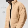 Doudoune Sherpa Stage - Camel