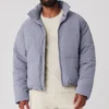Doudoune Street en tissu extensible - Brume