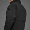 Doudoune Street en tissu extensible - Noir