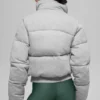 Doudoune-sweat - Gris chiné athlétique