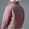 Doudoune urbaine en tissu stretch - Woodrose