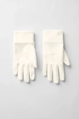 Gants en polaire haute performance - Ivoire/Ivoire