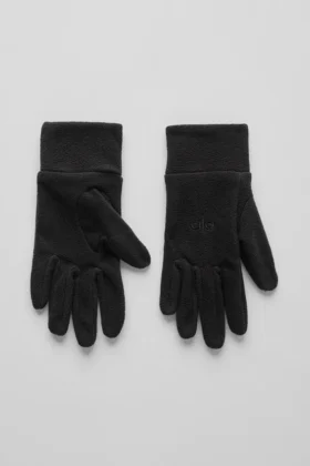 Gants en polaire haute performance - Noir/Noir