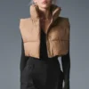 Gilet matelassé court Gold Rush - Amande grillée