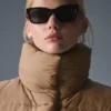 Gilet matelassé court Gold Rush - Amande grillée
