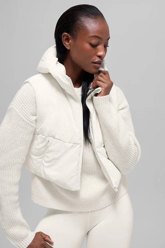 Gilet matelassé Fast Lane - Ivoire