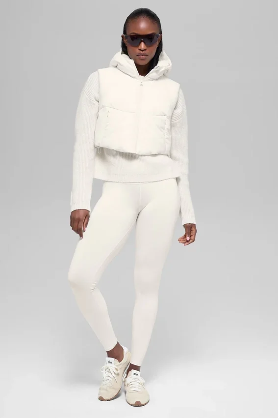 Gilet matelassé Fast Lane - Ivoire