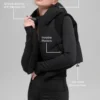 Gilet matelassé Fast Lane - Noir