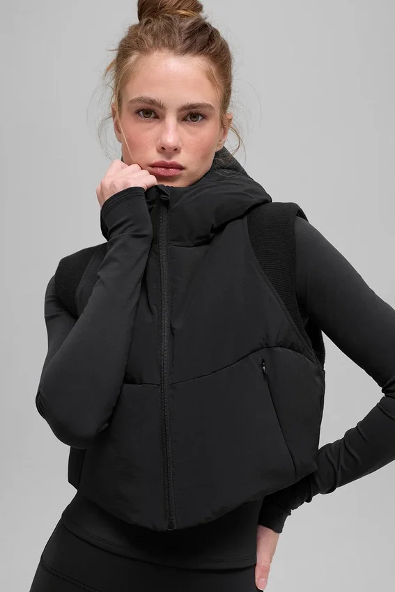 Gilet matelassé Fast Lane - Noir
