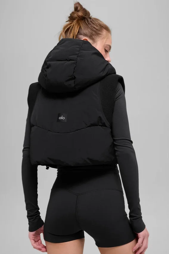 Gilet matelassé Fast Lane - Noir