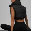Gilet matelassé Gold Rush court - Noir