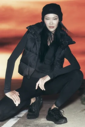 Gilet matelassé Gold Rush - Noir