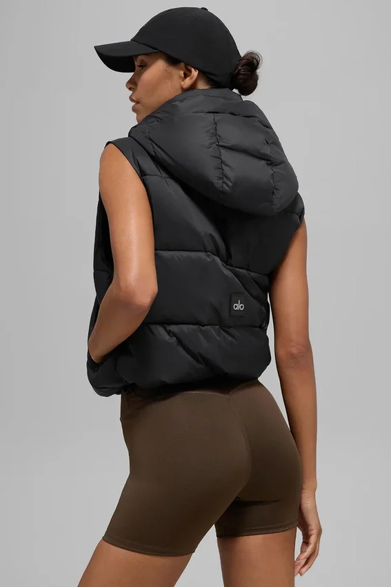 Gilet matelassé Gold Rush - Noir