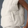 Gilet matelassé Incline - Ivoire