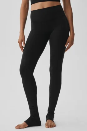Goddess Legging Airbrush High-Waist - Noir
