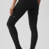Goddess Legging Airbrush High-Waist - Noir