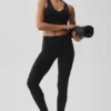 Goddess Legging Airbrush High-Waist - Noir