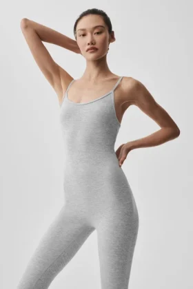 Grenouillère Alosoft One and Done – Gris chiné athlétique