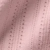 Haut à col montant sans coutures en pointelle à Manches courtes - Rose vintage