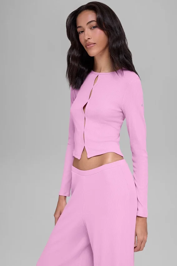 Haut à manches longues Dreamlight – Rose bonbon