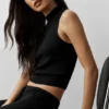 Haut sans manches Unwind en maille pull - Noir