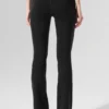 High-Waist 7/8 Bootcut Legging - Noir
