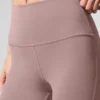 High-Waist 7/8 Bootcut Legging - Taupe