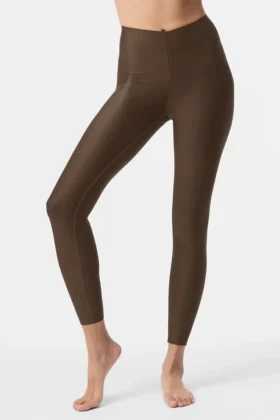 High-Waist 7/8 Legging Airlift Strength Extreme - Espresso