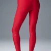 High-Waist 7/8 Legging Airlift Strength — Rouge vif