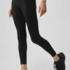 High-Waist 7/8 Legging Alo Softsculpt - Noir