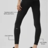 High-Waist 7/8 Legging Alo Softsculpt - Noir