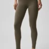 High-Waist 7/8 Legging Alo Softsculpt – Olive Tree