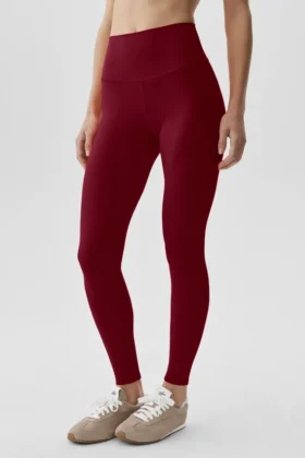 High-Waist 7/8 Legging Alo Softsculpt - Rouge Summer Romance