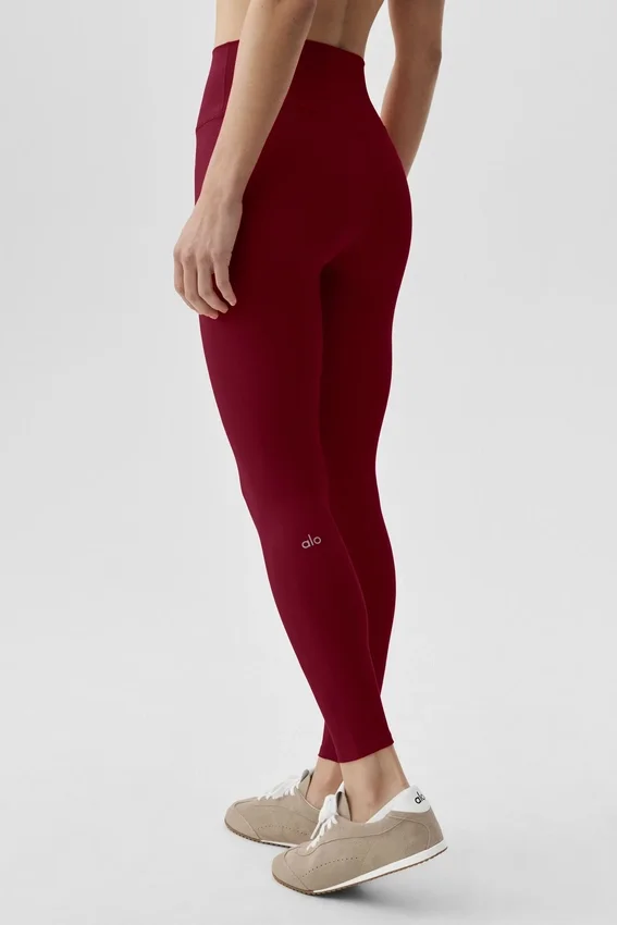High-Waist 7/8 Legging Alo Softsculpt - Rouge Summer Romance