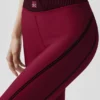High-Waist 7/8 « Line up » Legging d'Airlift - Rouge « Summer Romance »