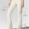 High-Waist 7/8 évasé Airbrush Legging – Ivoire