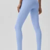 High-Waist Airbrush 7/8 « Better Together » - Bleu Provence clair/