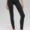 High-Waist Airbrush 7/8 « Heart Throb » - Noir/Blanc